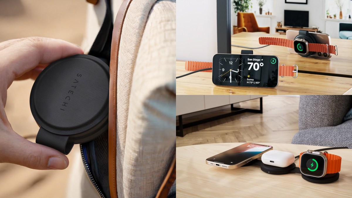 Satechi OntheGo 3-in-1 Wireless Charger CES