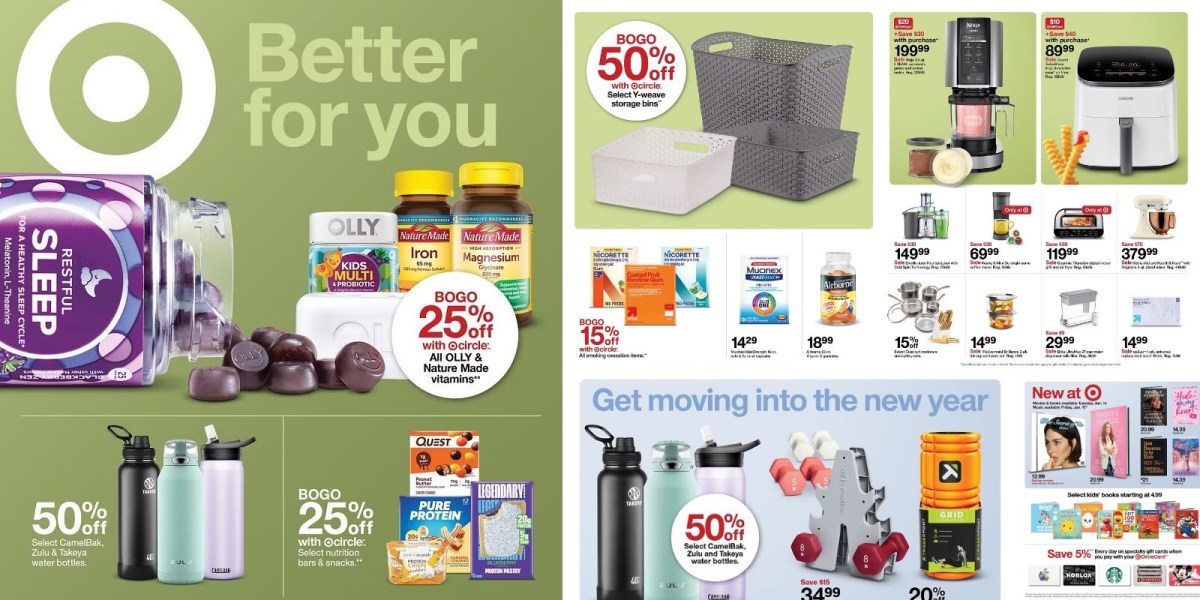 Target weekly deal ad-January 12