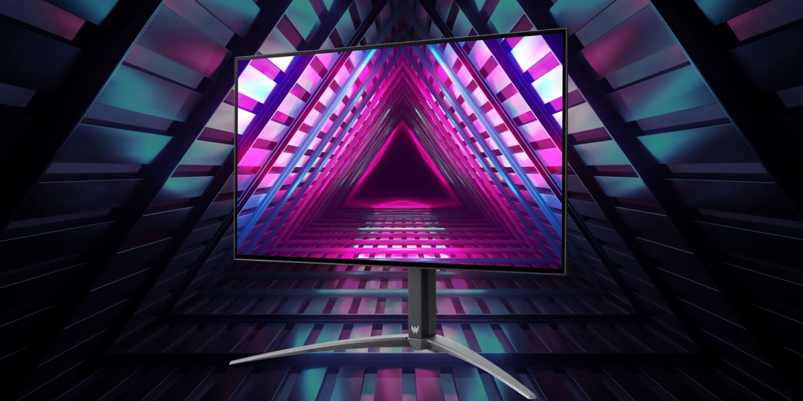 Image showing a render of Acer Predator 240Hz OLED gaming monitor.