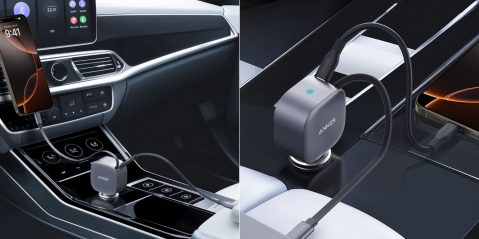 Image showing renders of Anker 75W Nano Car Charger.