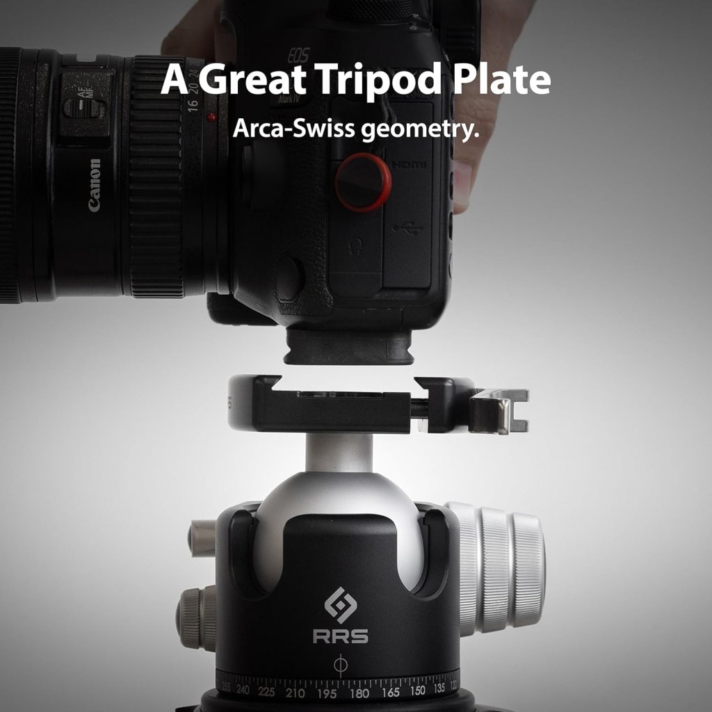 A camera on a tripod