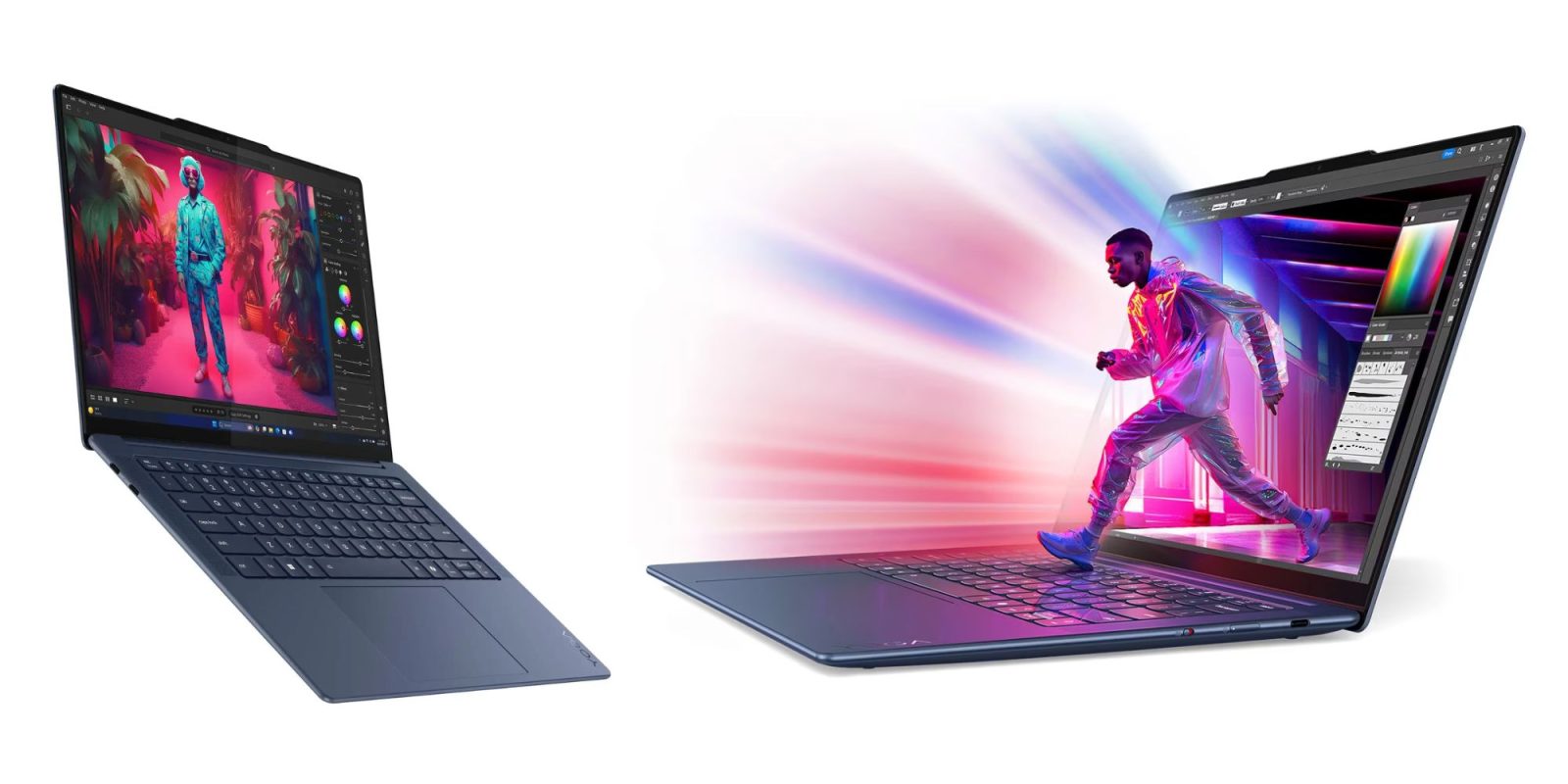 Image showing the render of Lenovo's Yoga Slim 7x Copilot+ PC.