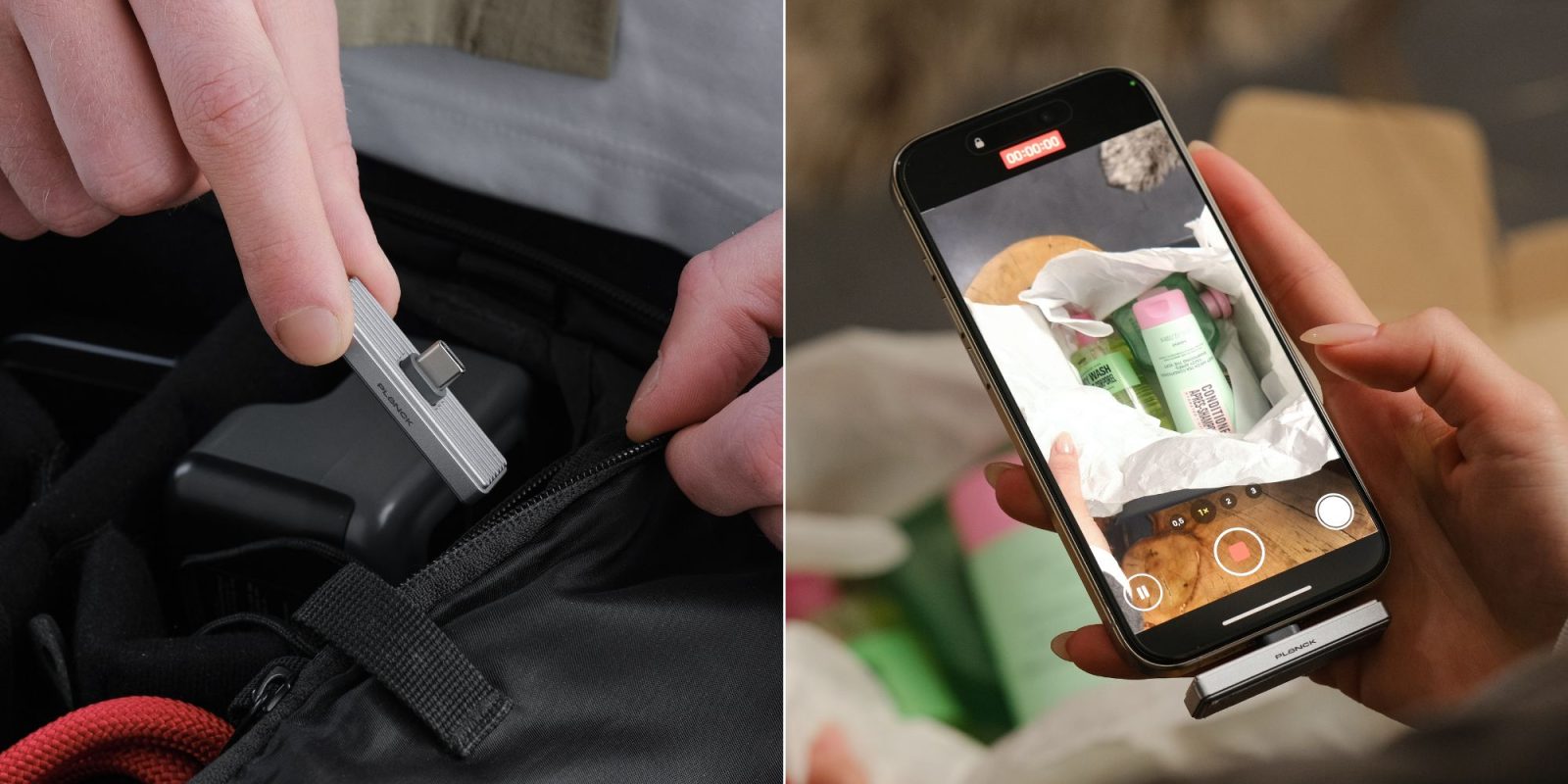 Image showing renders of PLANCK portable SSD.