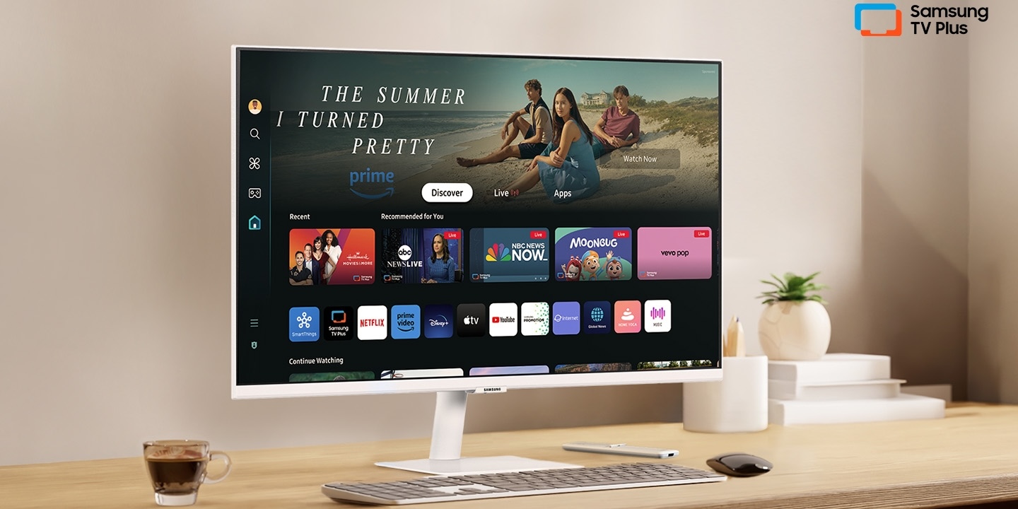 Samsung 43 Smart Monitor M7 (M70D) 4K UHD with Streaming TV, Speakers and USB-C