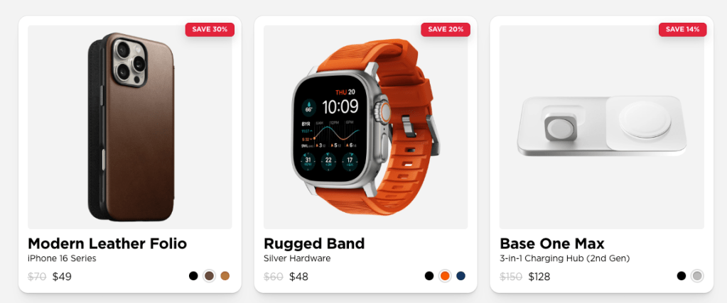 A screenshot of a smart watch
