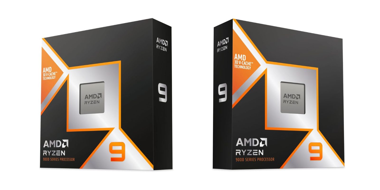 A black and orange box with silver and orange text