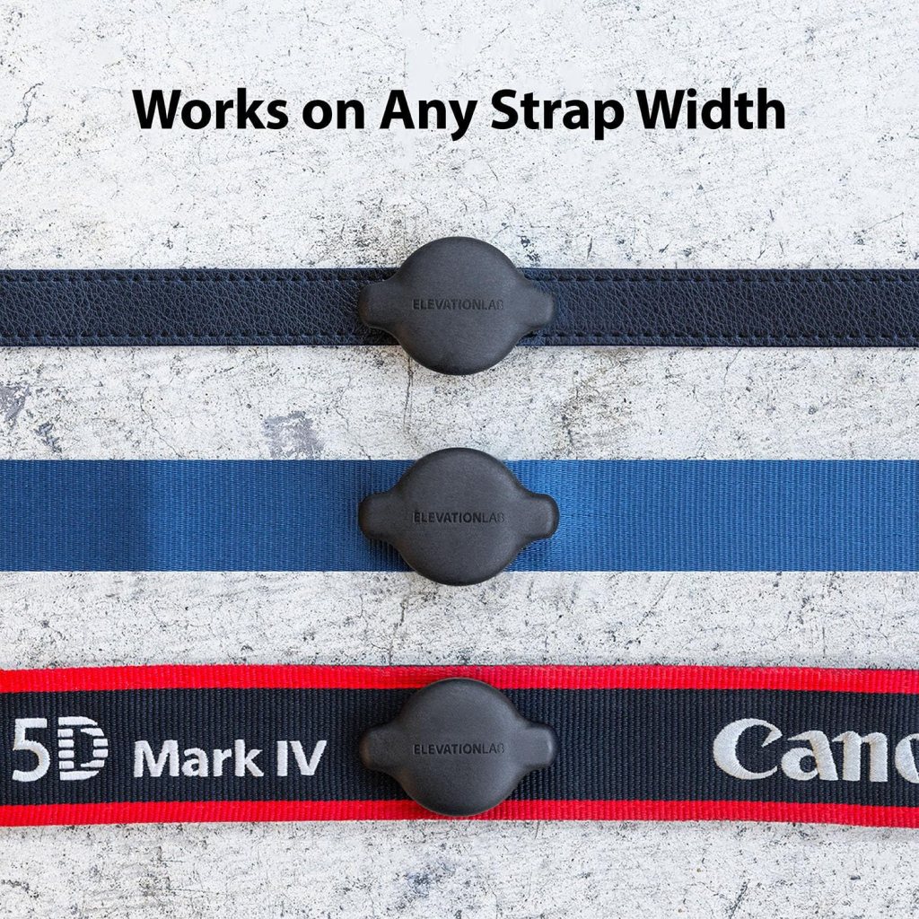A group of straps with text