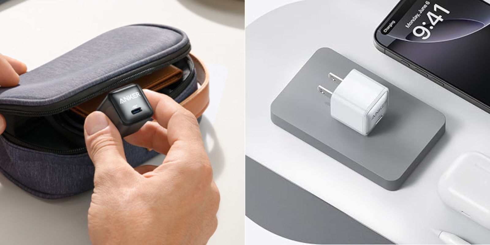 Image showing renders of Anker's 20W Nano Pro USB-C charger.