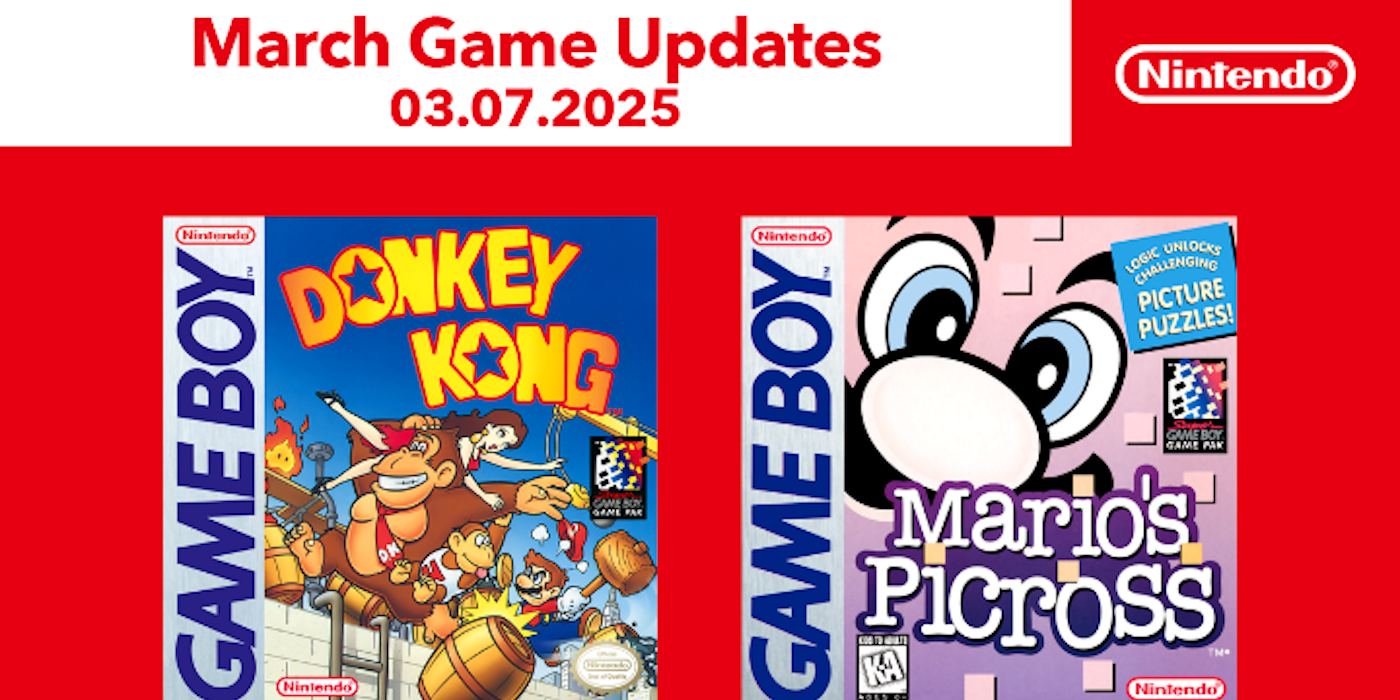 Game Boy – March 2025 – Nintendo Switch Online