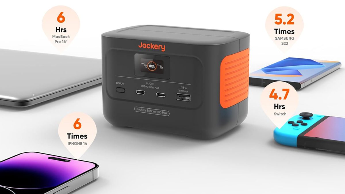 A device with a usb port