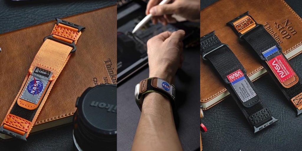 A collage of a person's hands