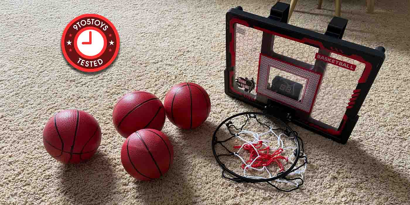 Mini basketball hoop