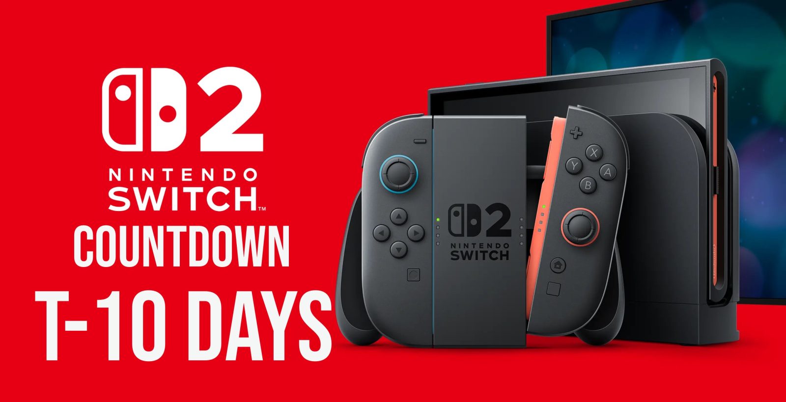 A video game console with a screen and a game controller