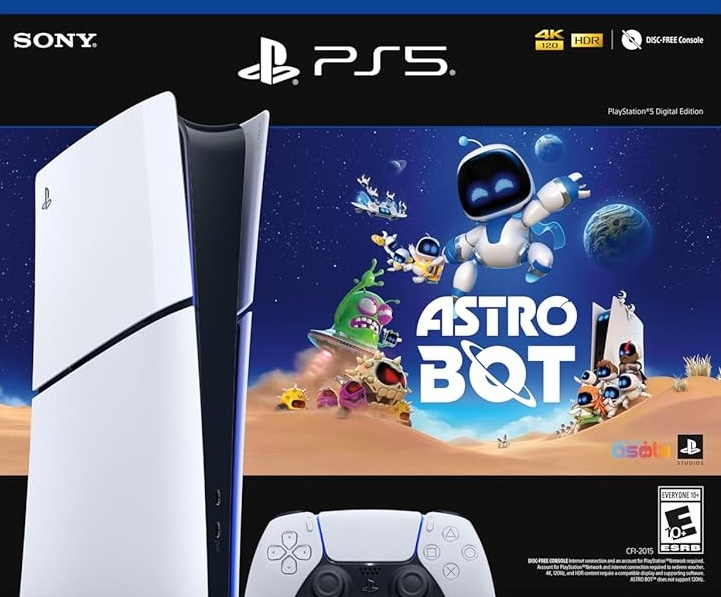 A box with a video game controller