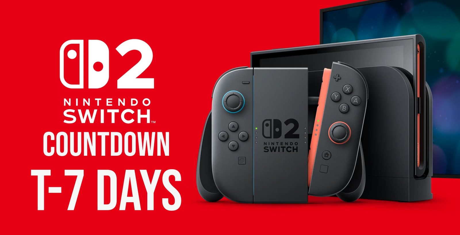 A video game console with a screen and a game controller