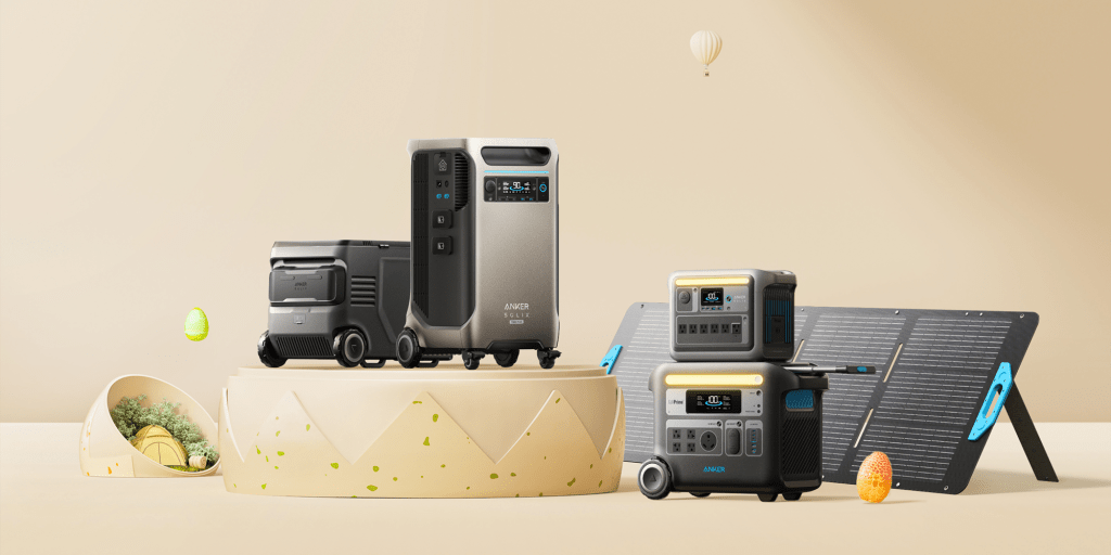 Anker SOLIX Easter power station sale