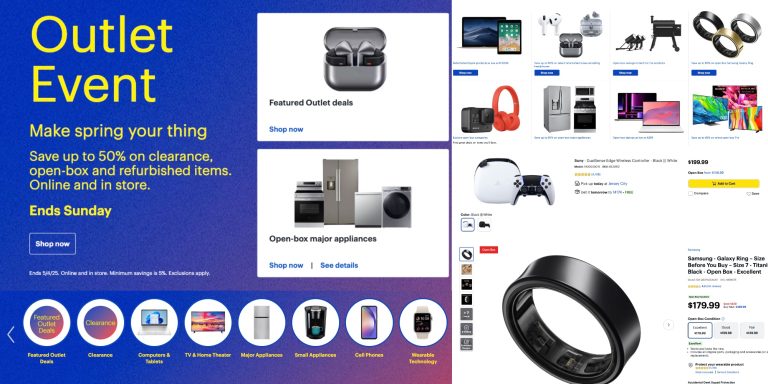 Best Buy Outlet sale