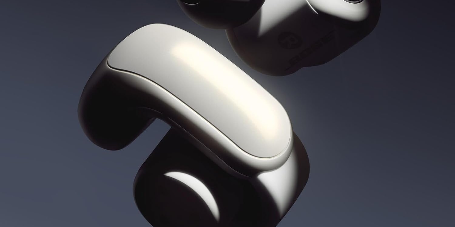 A close up of a pair of wireless earbuds