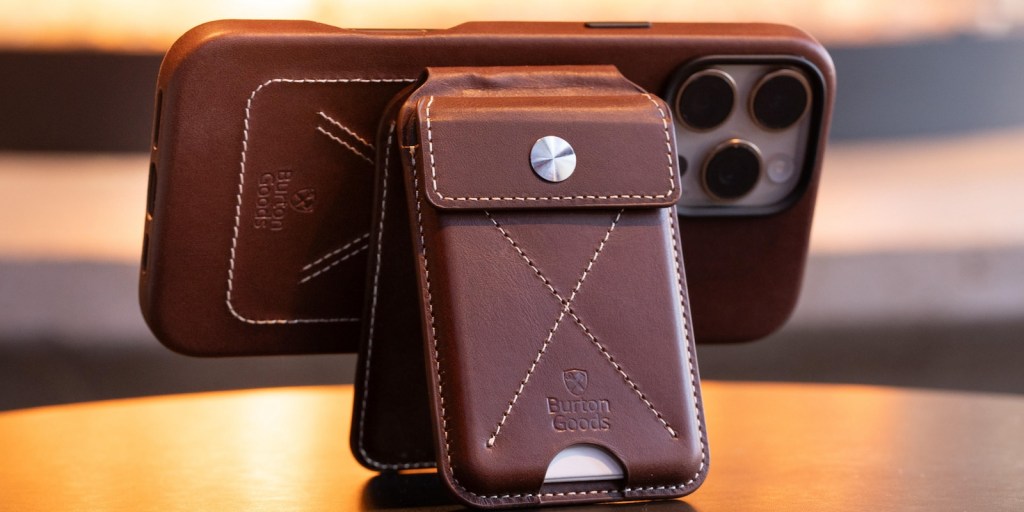Burton Goods leather iPhone accessories