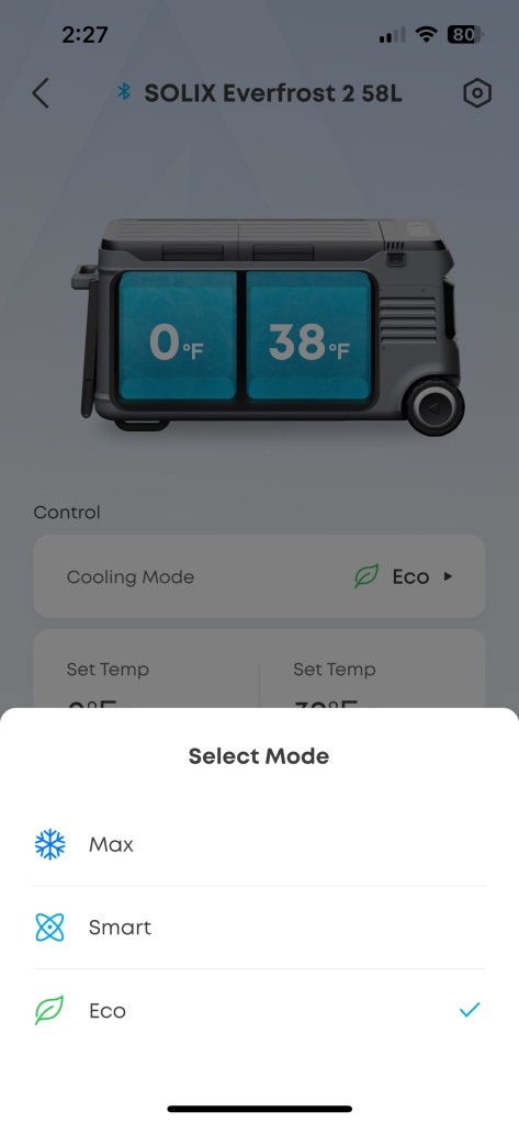 A screenshot of a device