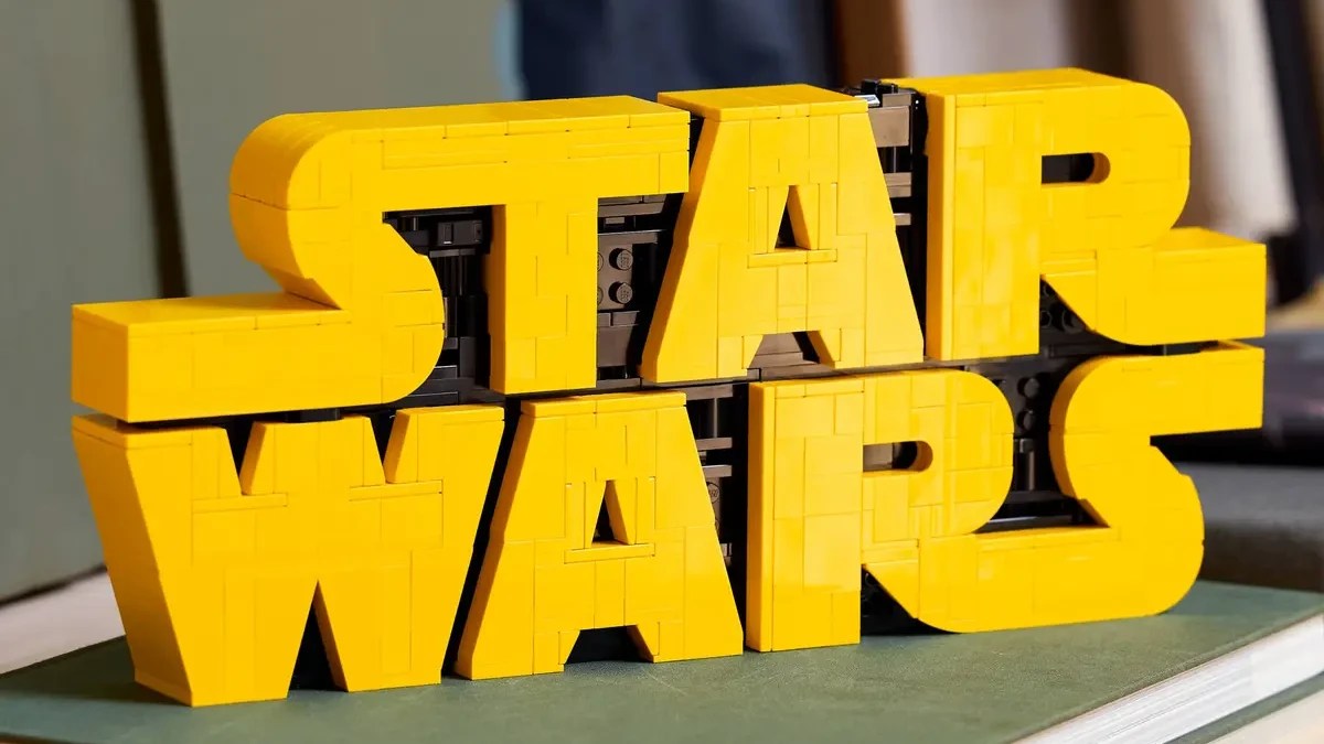 A yellow toy blocks with black text