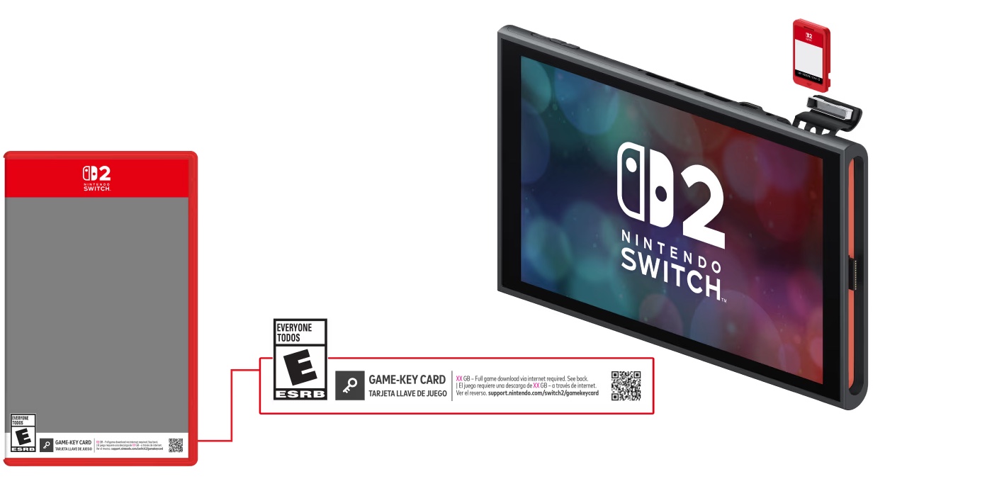 Nintendo Switch 2 Game-Key Card