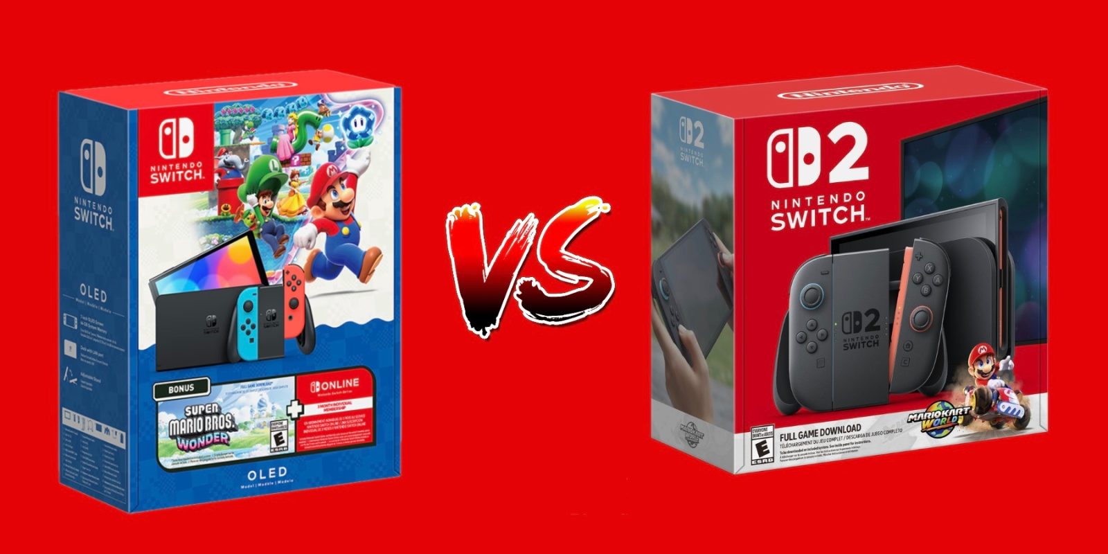 A box of video game controllers