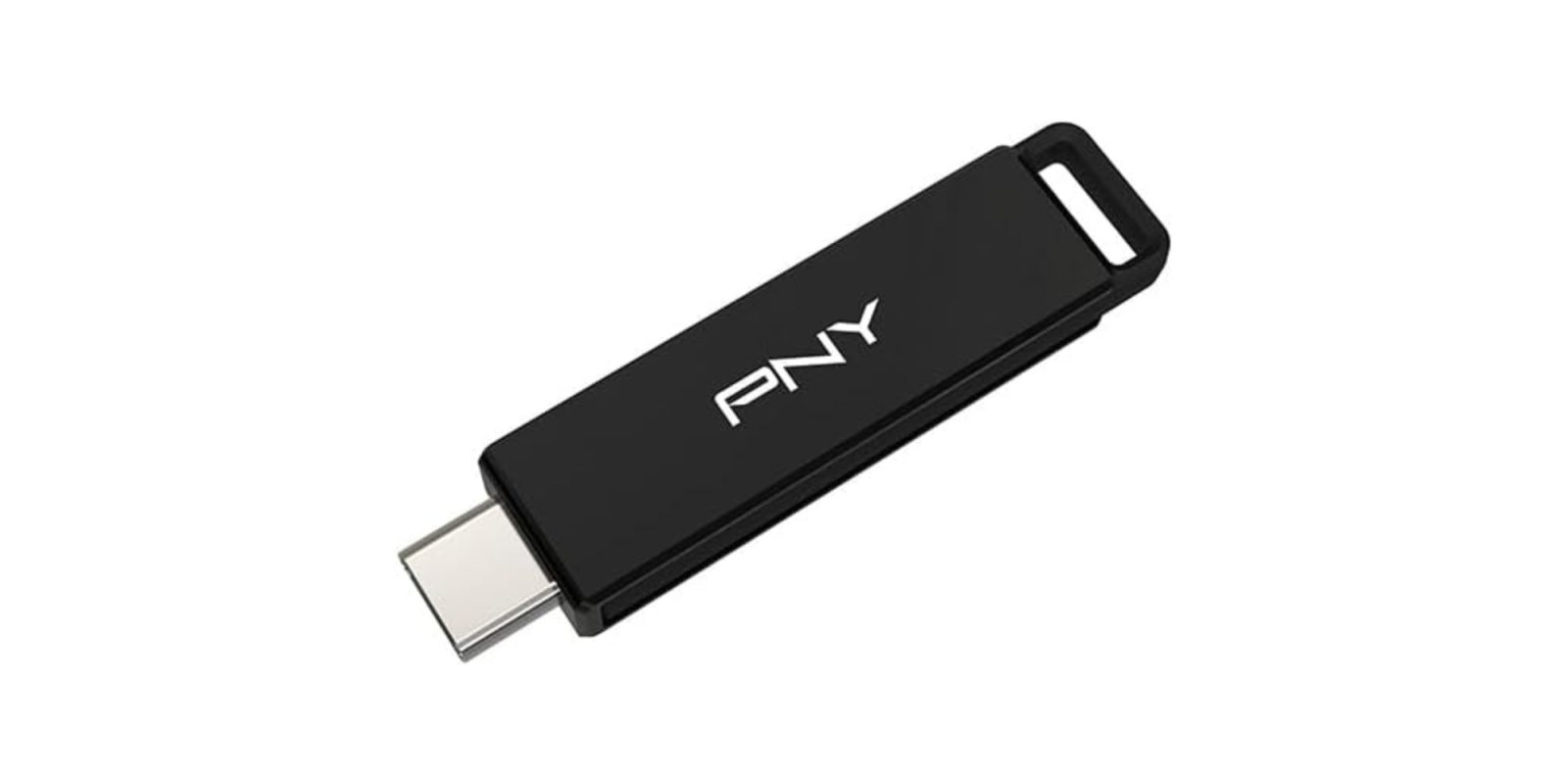 A black usb flash drive