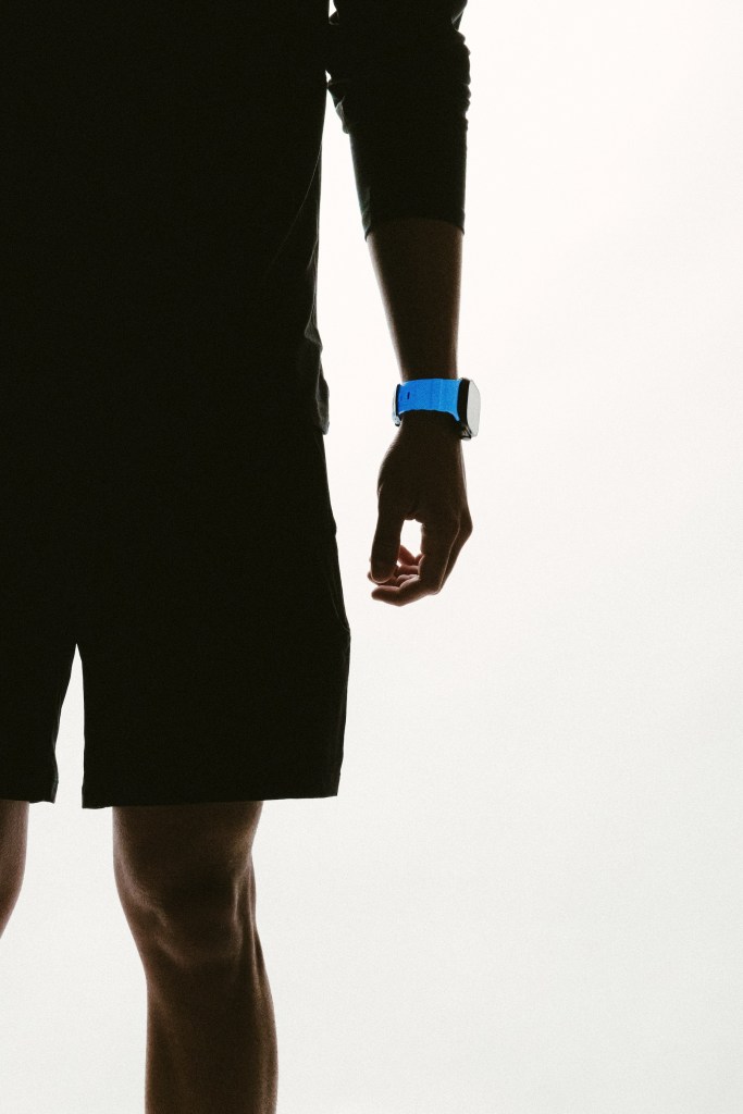 A person wearing a watch