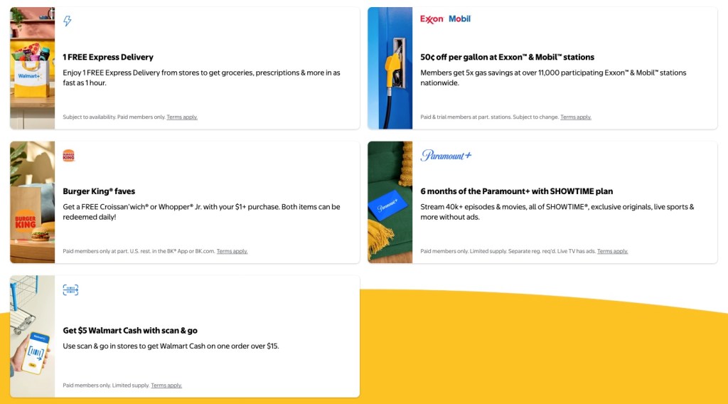 Screens screenshot of a website