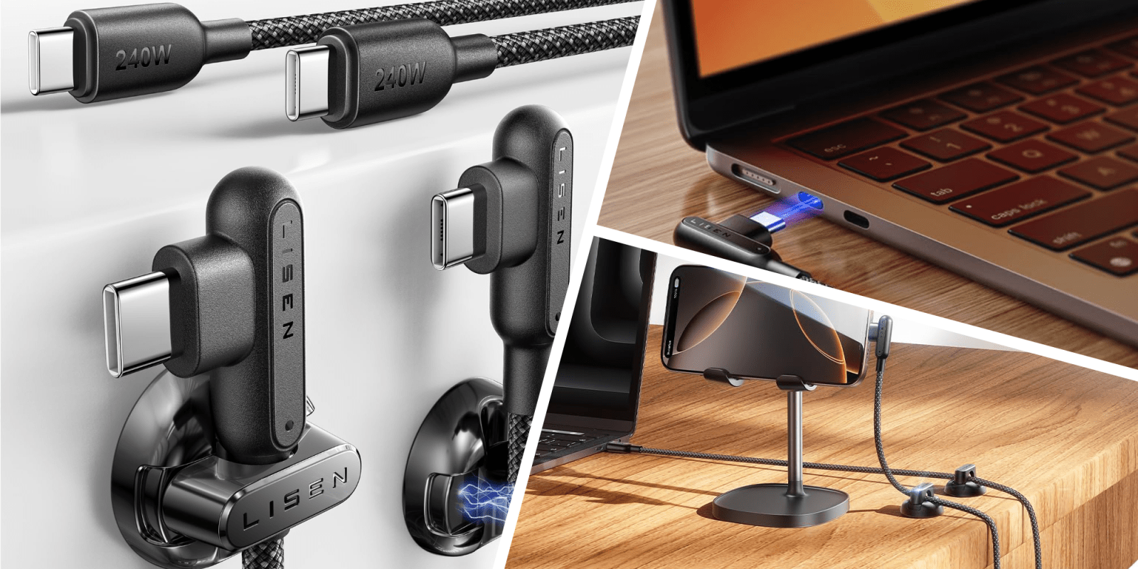 A collage of a laptop and a phone