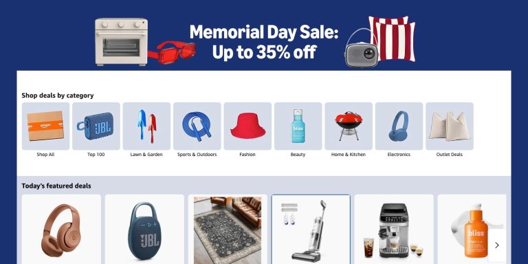 Amazon early Memorial Day sale