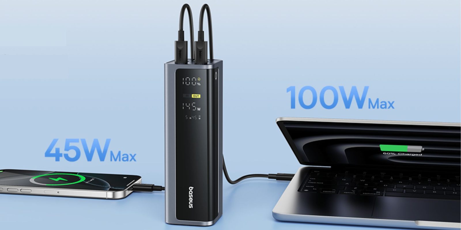 Baseus 145W 20,800mAh power bank.