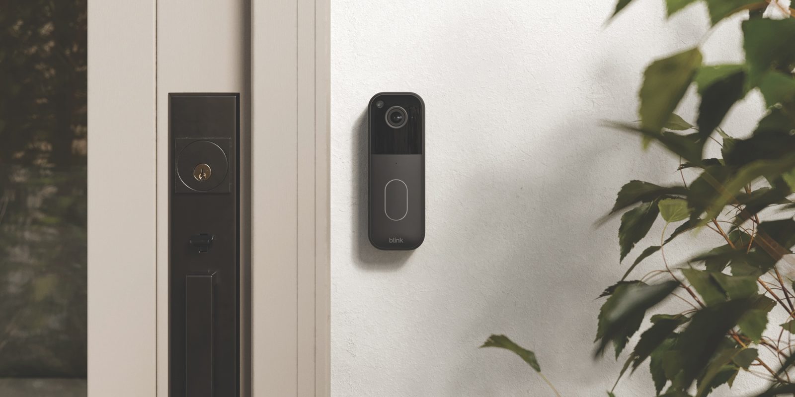 A video camera on a wall