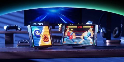 A screens on a table