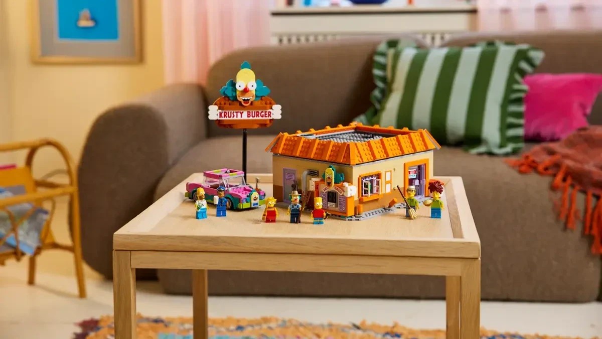 A table with lego toys on it