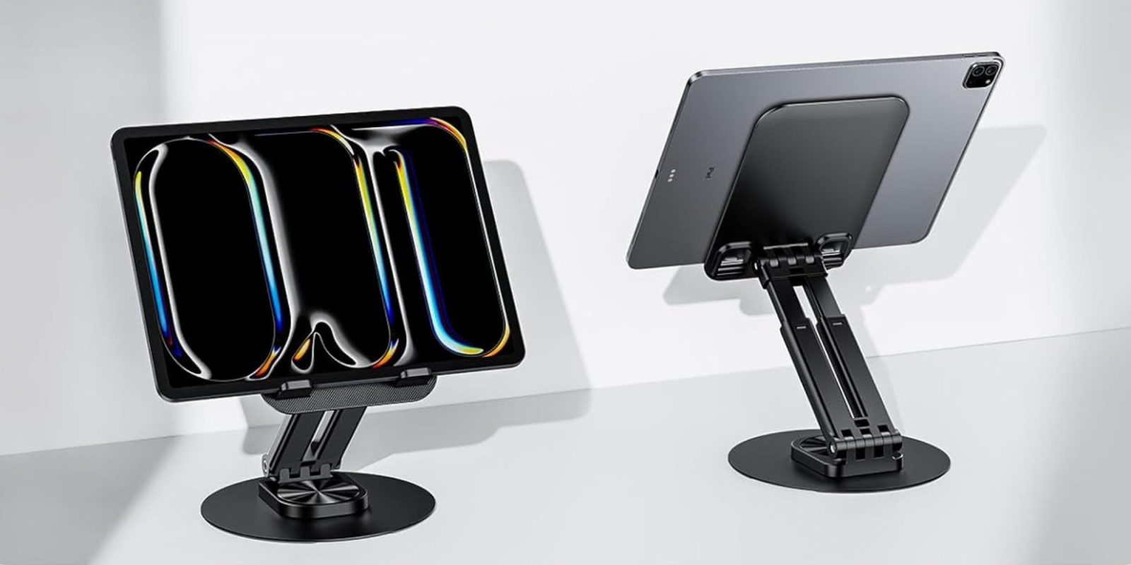 Image showing renders of OMOTON's tablet stand.