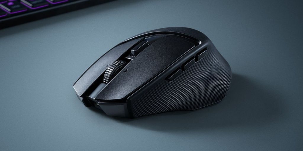 Image showing a render of Razer's Basilisk Mobile mouse.