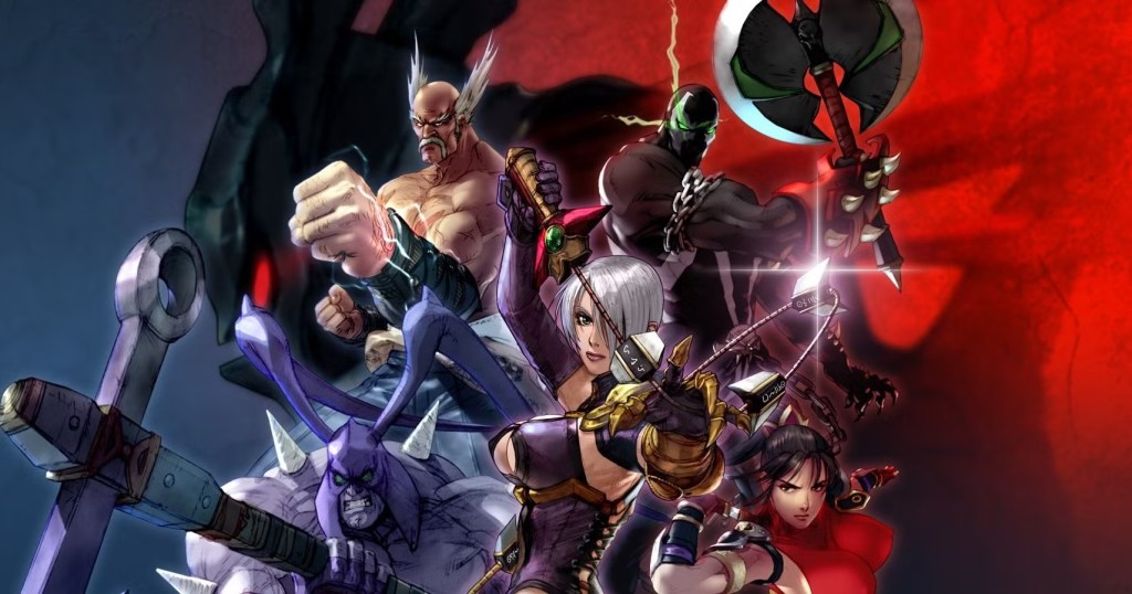 A group of cartoon characters