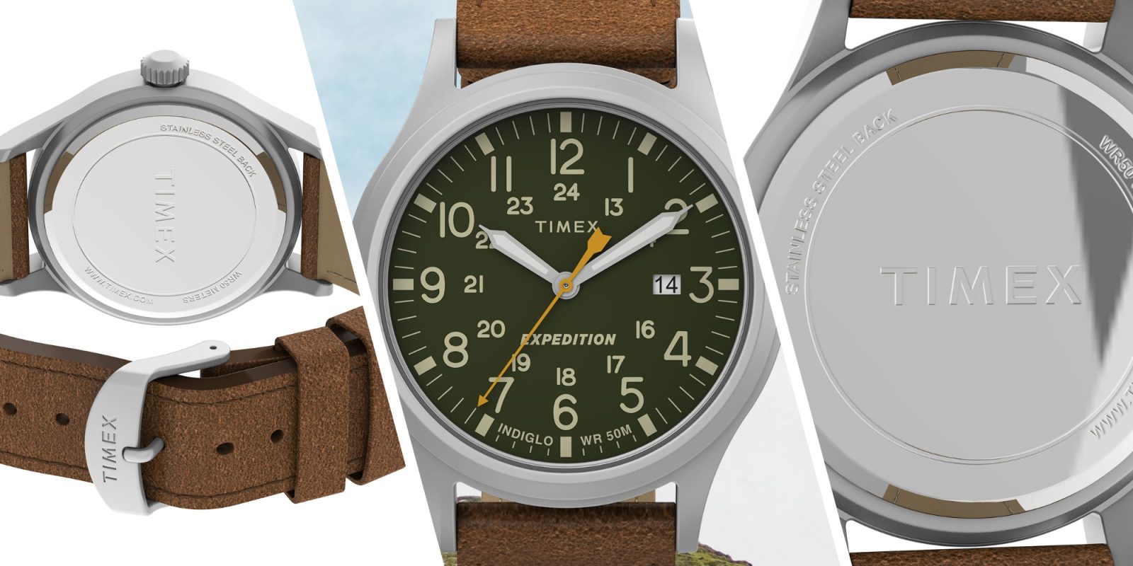 A close up of a watch