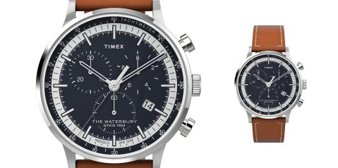 A close up of a watch