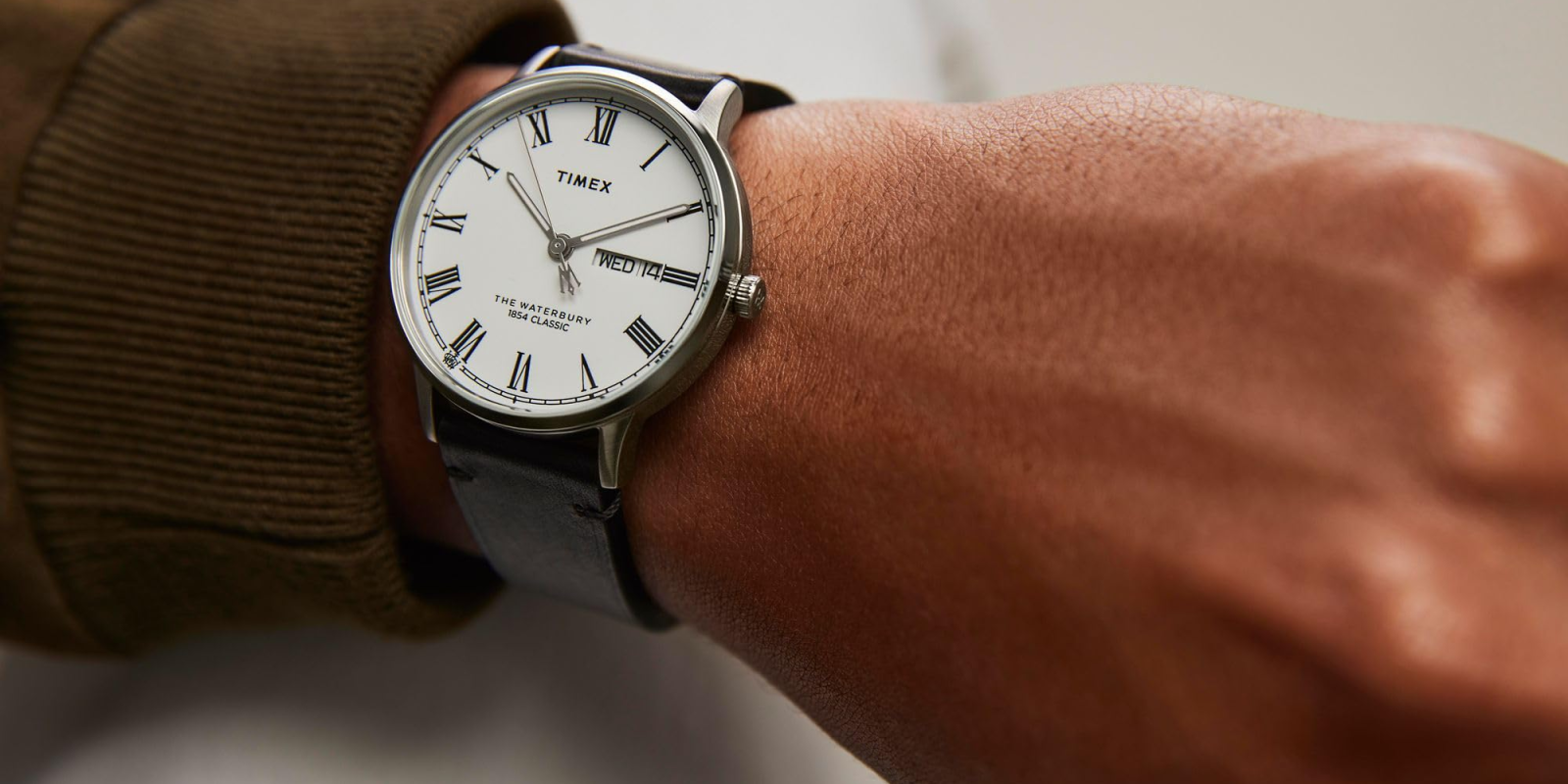 A person wearing a watch