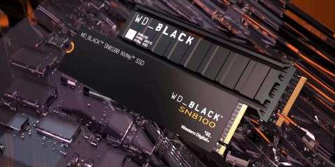 A black rectangular object with white text