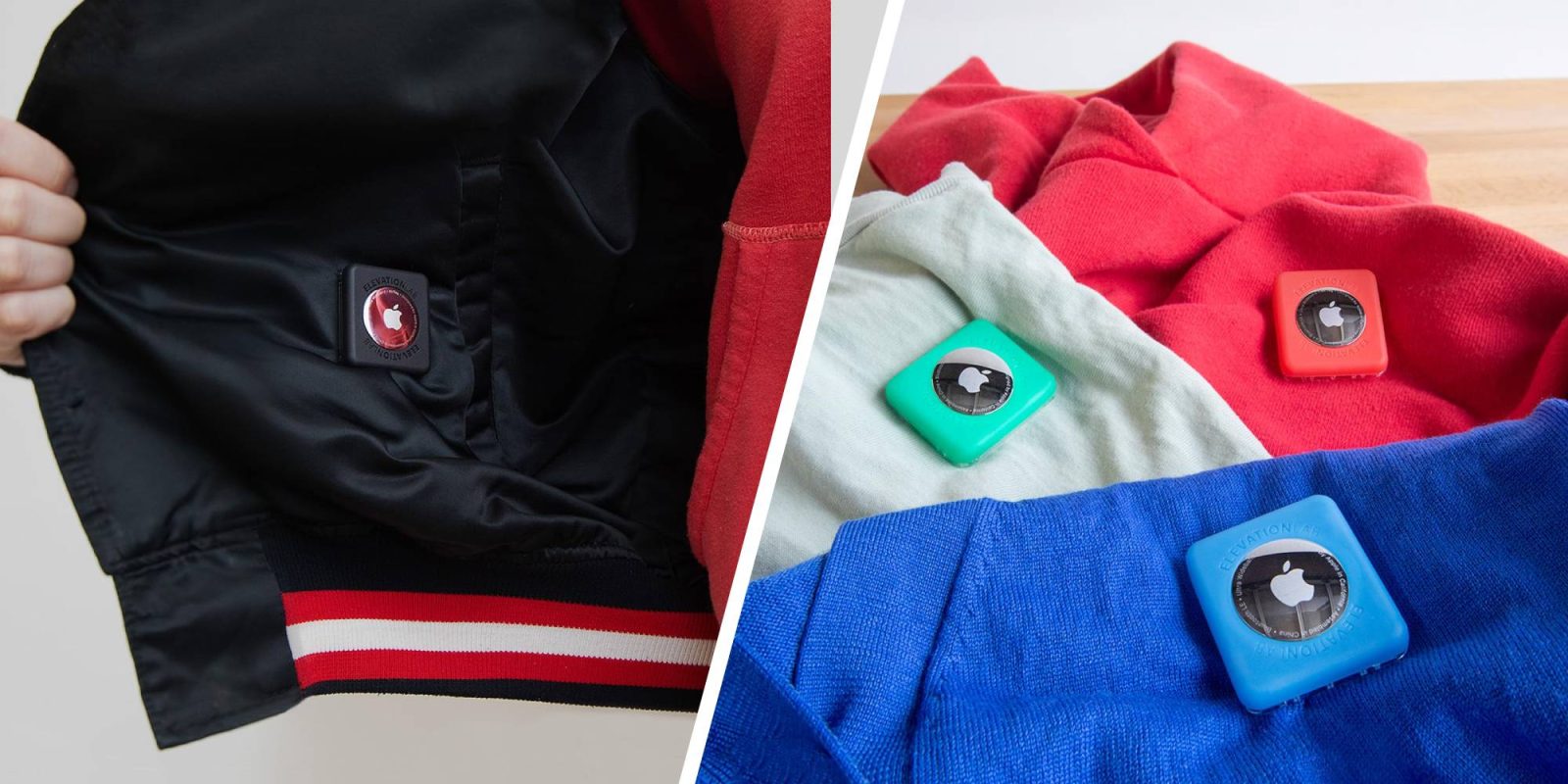 A collage of clothes