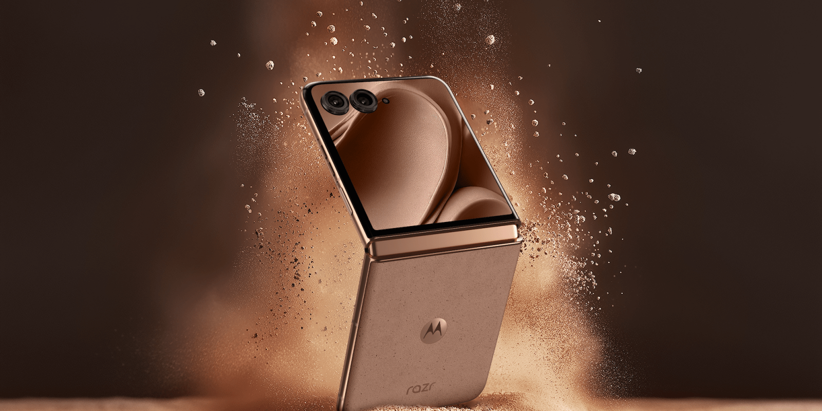 A cell phone with a screen