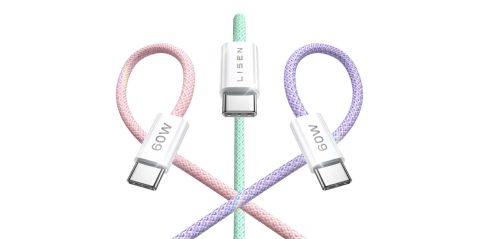 A group of colorful cables