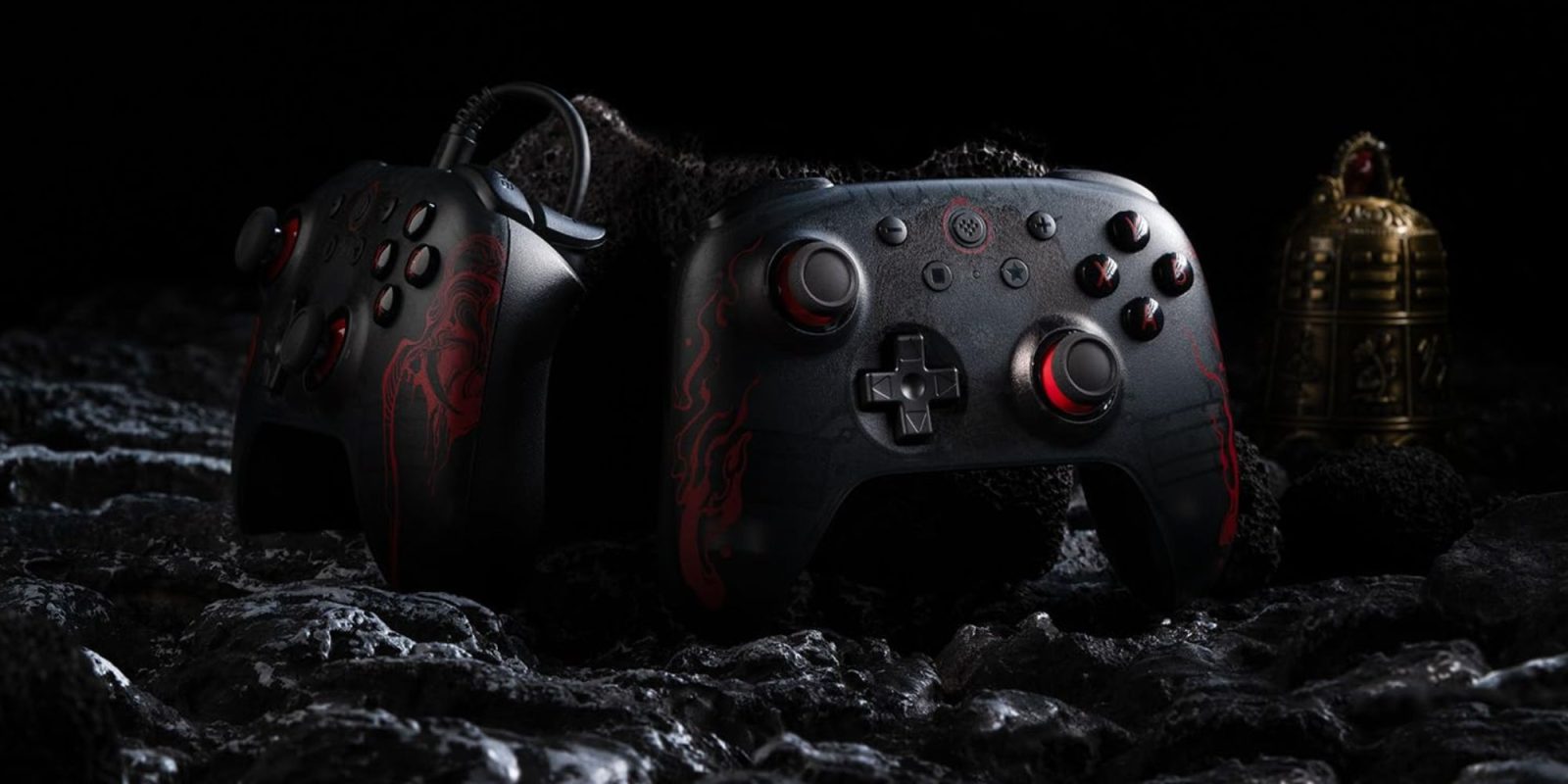 Image showing 8Bitdo's Ultimate 2C Black Myth Wukong Edition controller.