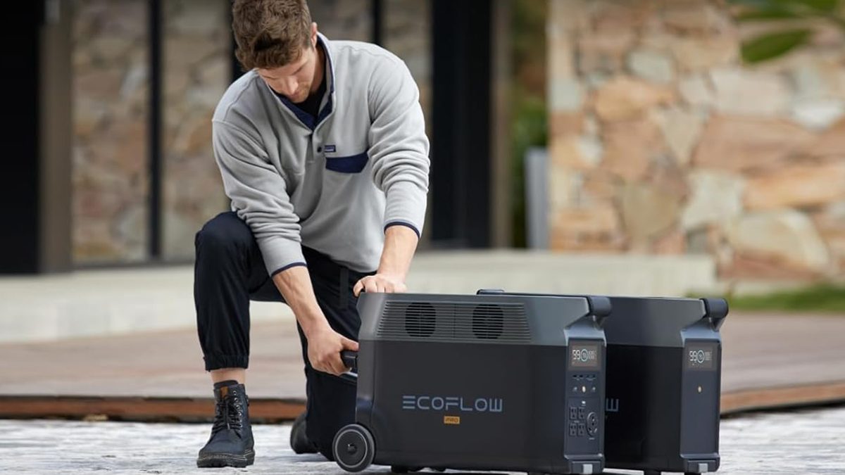 A man fixing a machine