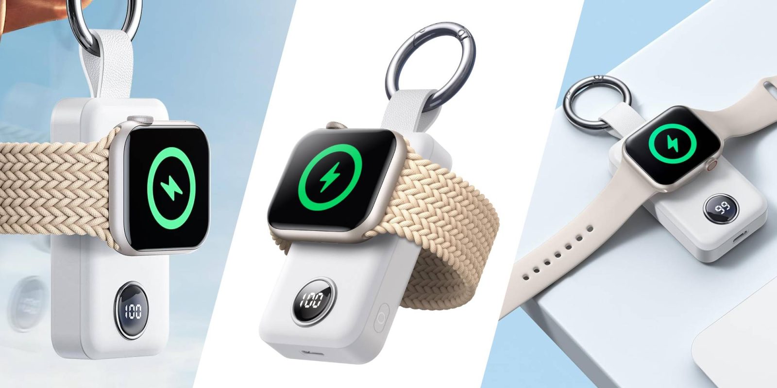 A close up of a smart watch