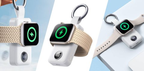 A close up of a smart watch